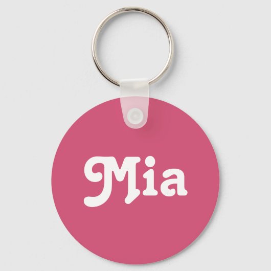 Sleutelhanger Mia (Voorkant)