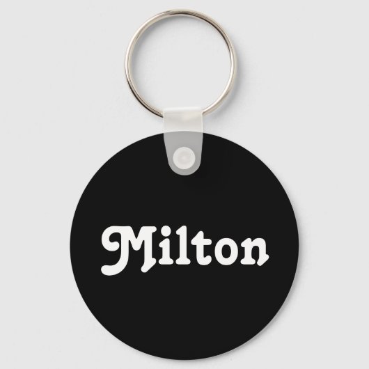 Sleutelhanger Milton (Voorkant)