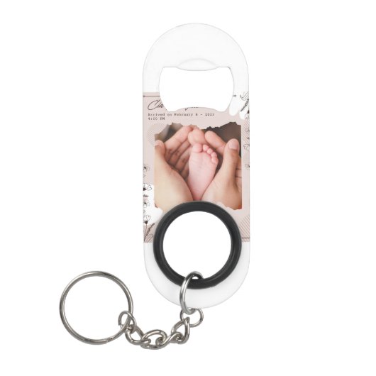 sleutelhanger mini flessenopener (Voorkant)