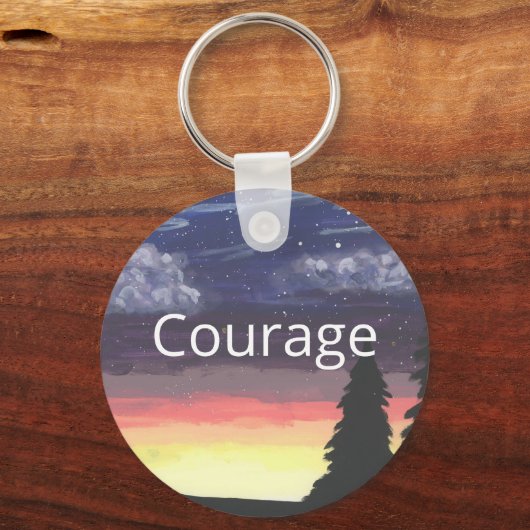 Sleutelhanger - Moed (Voorkant)