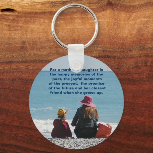 Sleutelhanger moeder en dochter (Voorkant)