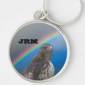 Sleutelhanger - Monogram met Falcon Head en Rainbo (Voorkant)