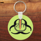 Sleutelhanger Monsanto Bio Hazard Flip (Voorkant)