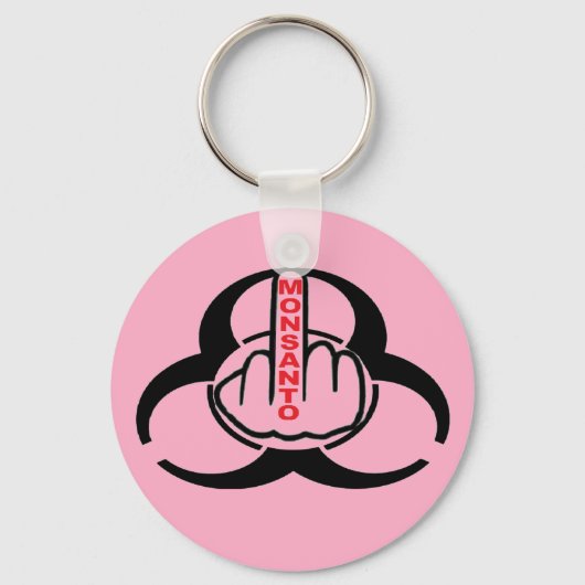 Sleutelhanger Monsanto Bio Hazard Flip (Voorkant)