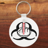 Sleutelhanger Monsanto Bio Hazard Flip (Voorkant)