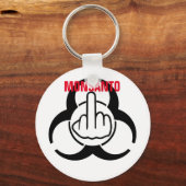 Sleutelhanger Monsanto Bio Hazard Flip (Voorkant)