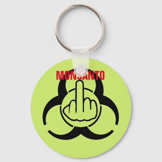 Sleutelhanger Monsanto Bio Hazard Flip (Voorkant)