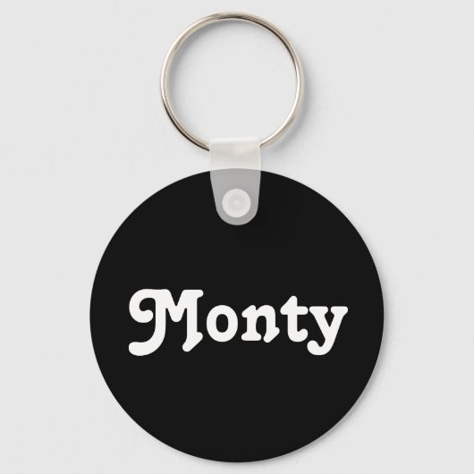 Sleutelhanger Monty (Voorkant)