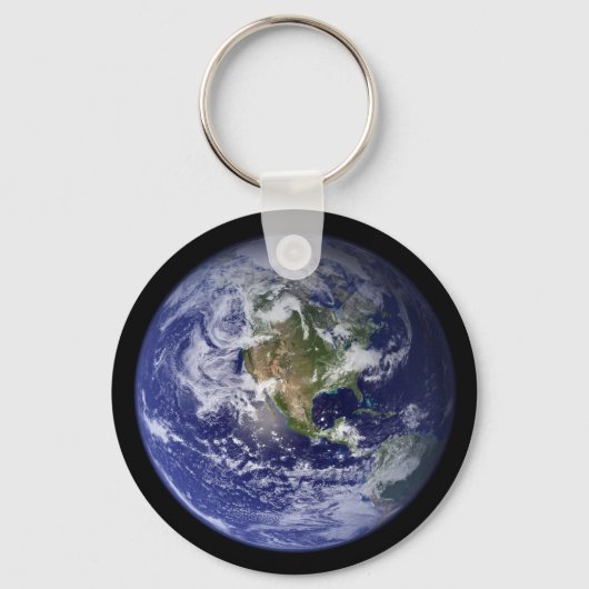 Sleutelhanger Mooie Planeet Aarde (Voorkant)