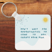 Sleutelhanger motivatie prijsopgave (Voorkant)