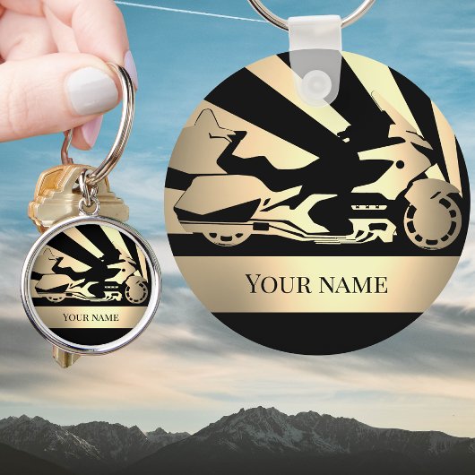 Sleutelhanger Motorfiets Fietsster Sepia