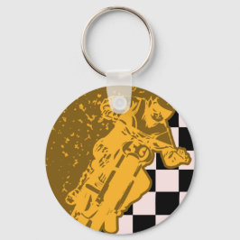  Sleutelhanger motorkruis