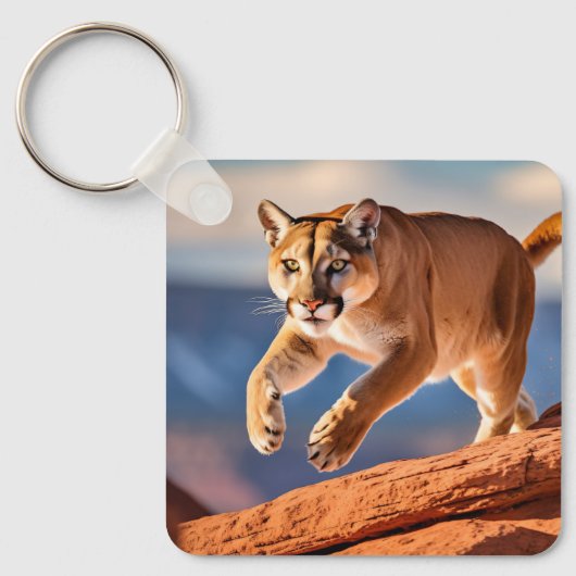 Sleutelhanger Mountain Lion (Voorkant)