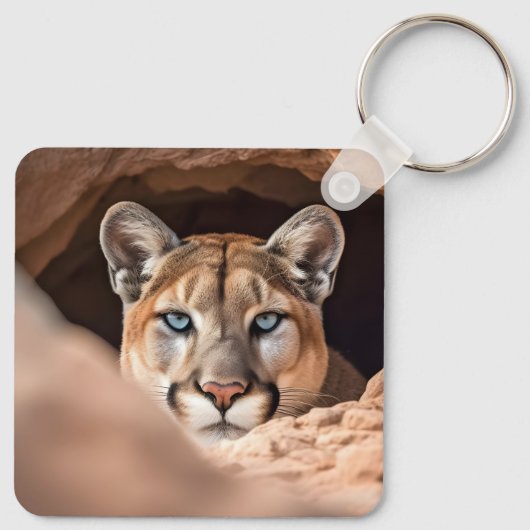 Sleutelhanger Mountain Lion (Achterkant)