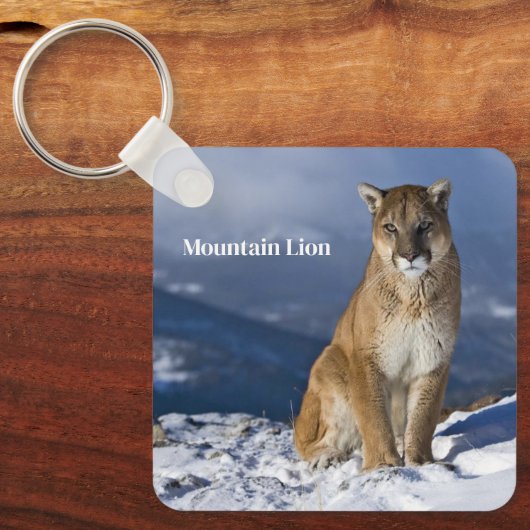 Sleutelhanger-Mountain Lion Sleutelhanger (Voorkant)