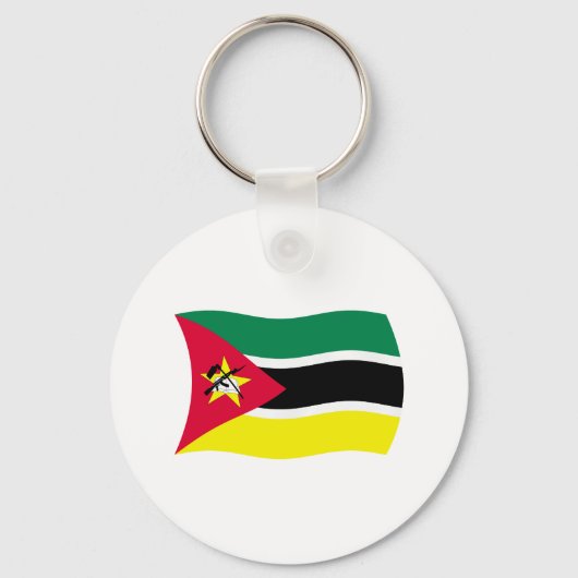 Sleutelhanger Mozambikaanse vlag (Voorkant)