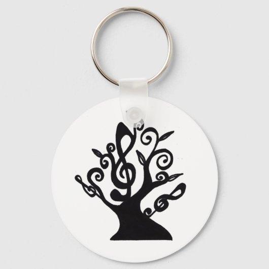 Sleutelhanger Musical Tree (Voorkant)