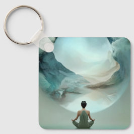 Sleutelhanger Mystieke Zen-meditatie