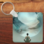 Sleutelhanger Mystieke Zen-meditatie (Voorkant)