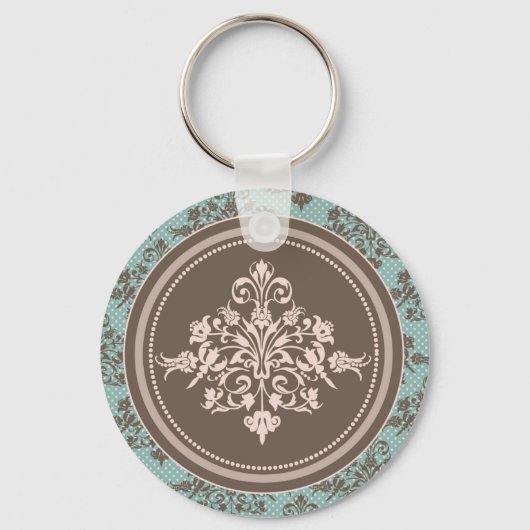 Sleutelhanger najaar Damask (Voorkant)