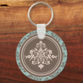Sleutelhanger najaar Damask (Voorkant)