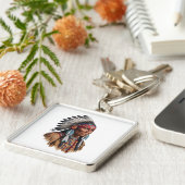 Sleutelhanger - Native Americans (Zijkant)