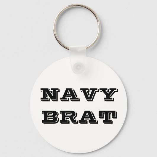 Sleutelhanger Navy Brat (Voorkant)