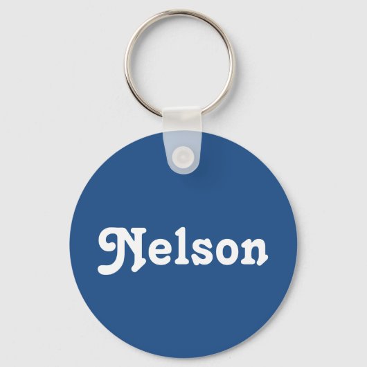 Sleutelhanger Nelson (Voorkant)