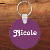 Sleutelhanger Nicole (Voorkant)
