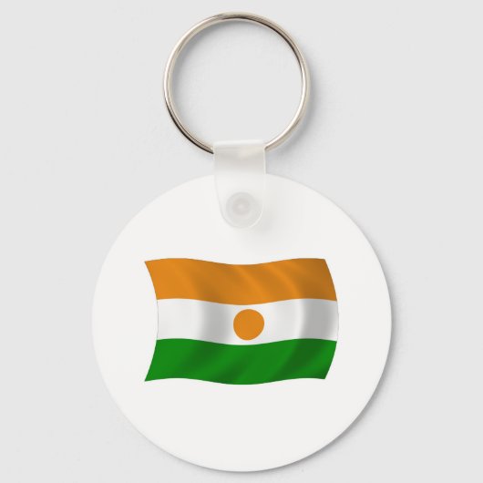 Sleutelhanger Niger Vlag (Voorkant)