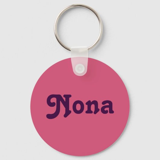 Sleutelhanger Nona (Voorkant)