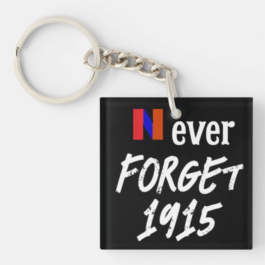 Sleutelhanger Nooit Vergeten 1915 (voorkant)