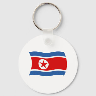 Sleutelhanger Noord-Korea Vlag