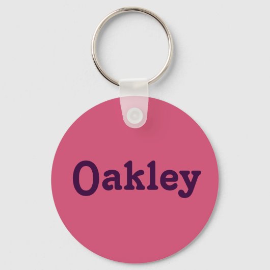 Sleutelhanger Oakley (Voorkant)