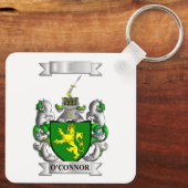 Sleutelhanger O'Connor Achternaam En Schild (Achterkant)