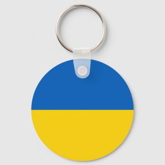 Sleutelhanger Oekraïense vlag (Voorkant)
