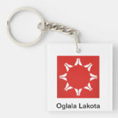 Sleutelhanger Oglala Lakota (voorkant)