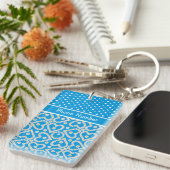 Sleutelhanger om te personaliseren: Polkas Daisy C (Voorkant Rechts)