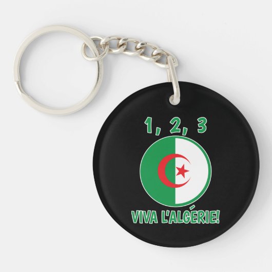 Sleutelhanger on two three viva Algerije (Voorkant)