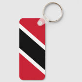 sleutelhanger onder de vlag van trinidad en tobago (Achterkant)