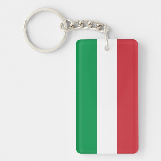 Sleutelhanger onder Italiaanse vlag | Tricolore It (Voorkant)