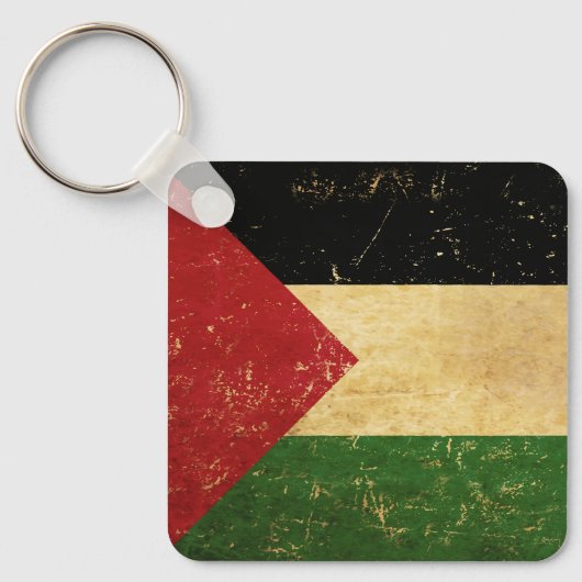  Sleutelhanger onder Palestijnse vlag (Voorkant)