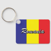 Sleutelhanger onder Roemeense vlag (Achterkant)