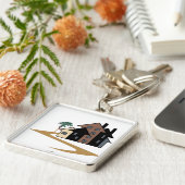 Sleutelhanger onroerend goed (Zijkant)