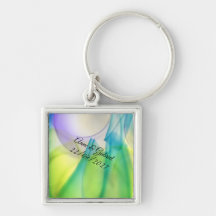 Sleutelhanger op maat Modern Abstract Kunst