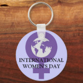 Sleutelhanger op vrouwendag (Voorkant)