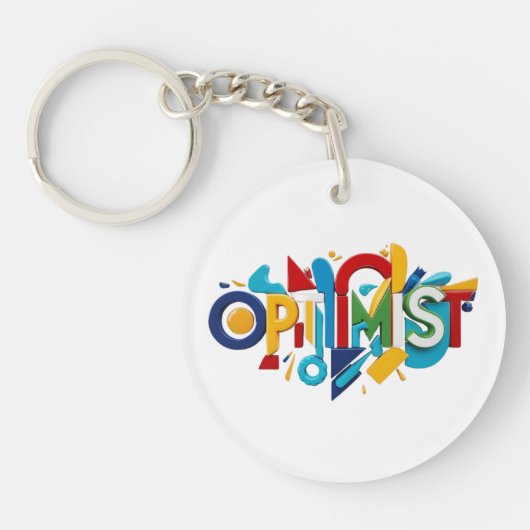 Sleutelhanger optimist ontwerp, Valentijnsdag cade (Voorkant)