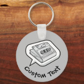 Sleutelhanger Orale geschiedenis (Voorkant)