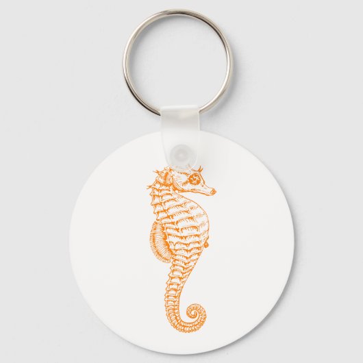 Sleutelhanger Oranje Button (Voorkant)