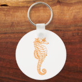 Sleutelhanger Oranje Button (Voorkant)